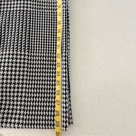 NY&C 7th Avenue Houndstooth Wide Leg Pants Size L - Picture 12 of 15